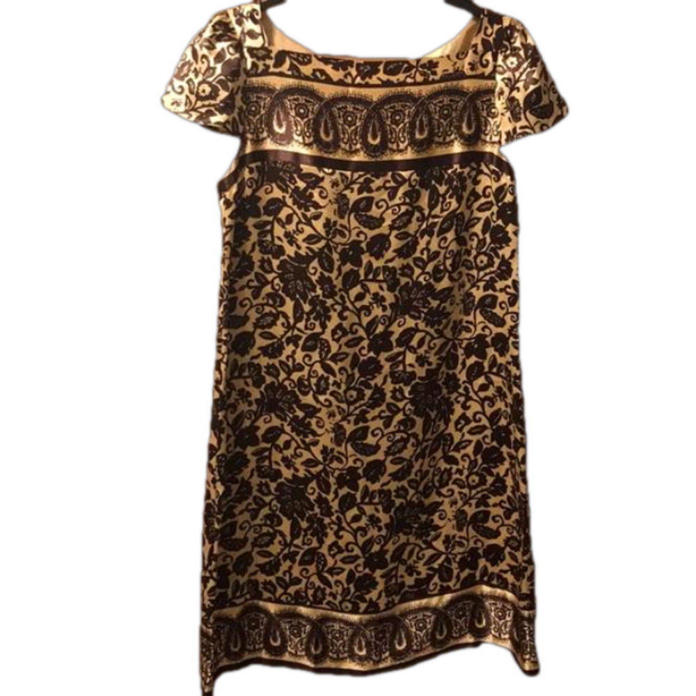 - Donna Morgan silk dress